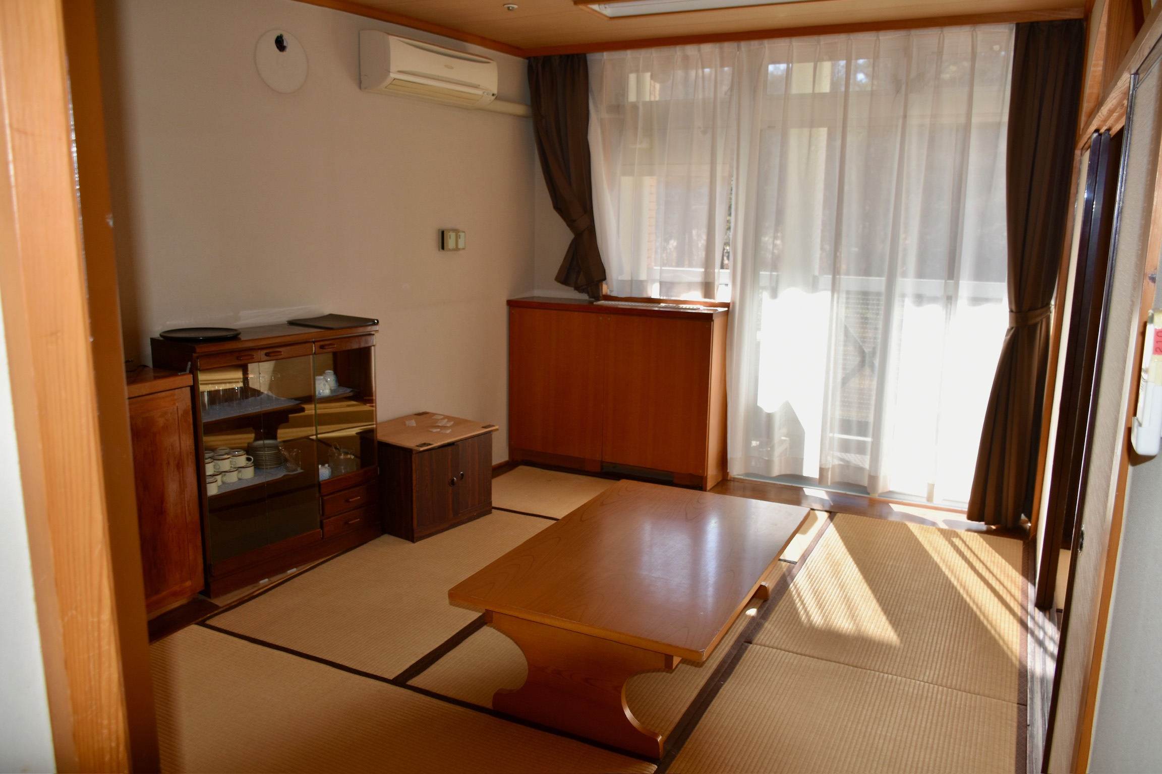 Traditional tatami rooms